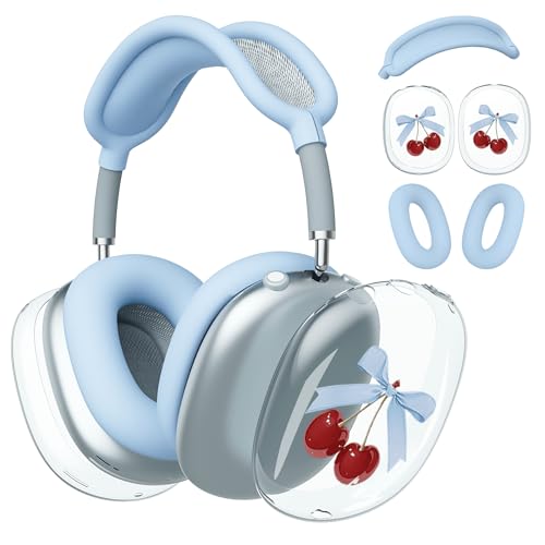 for-AirPods-Max-Headphones-Cherry-Bow-Ear-Covers-for-AirPods-Max-2 for AirPods Max Headphones Cherry Bow Ear Covers for AirPods Max 2 - Image 1