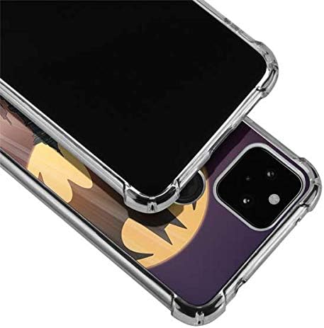 Skinit Clear Phone Case Compatible with Google Pixel 4a 5G - Officially Licensed DC Comics Batman in The Sky Design