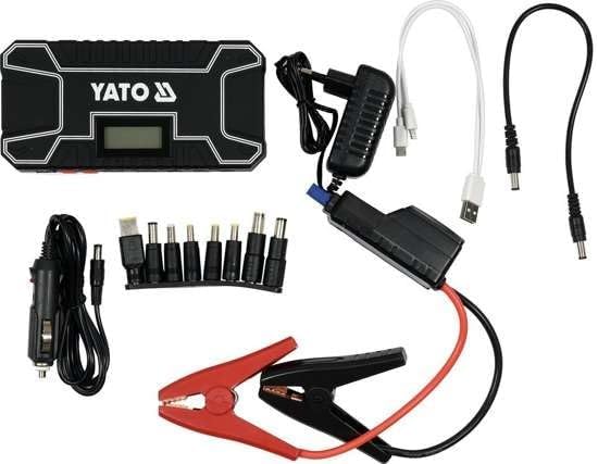 YATO YT-83082 Jump Starter with all included accessories