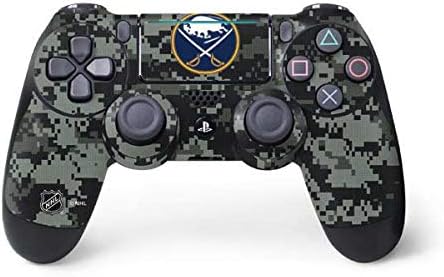 Vista 25 de Skinit - Skin para juegos para PS4 Pro/Slim Controller – licencia oficial NHL Buffalo Sabres Home Jersey