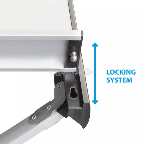BRUNNER TAVOLO IN ALLUMINIO CON PIANO ARROTOLABILE ULTRACOMPATTO E LEGGERO ACCELERATE COMPACK 4