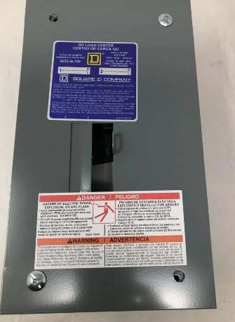 SD QO24L70F 70A Load Center Main Lug 1-Phase 2-Spaces 4-Circuits 120/240V