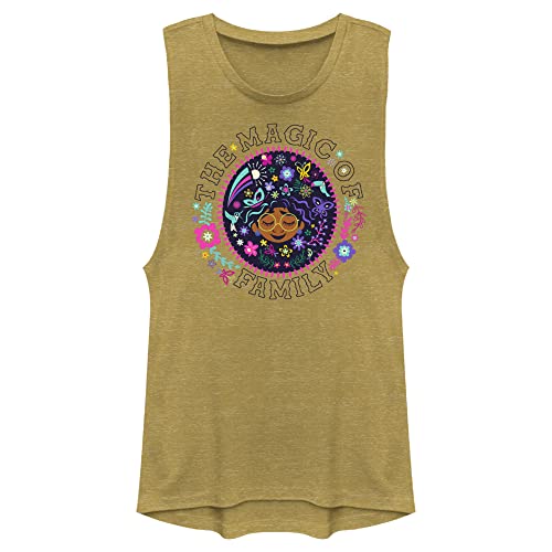 T-Shirt Femme Disney Magic of Family, Coupe Muscle Confortable pour le Quotidien