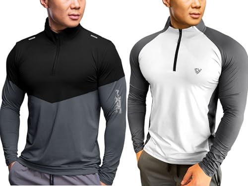 Image of Noble Monk Men's Active wear Regular Fit T Shirt |Full Sleeves |Casual T-Shirt for Men
