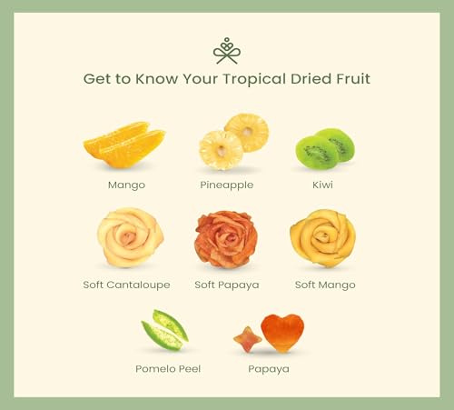 Image of Dried Fruit Gift Basket- Heart Shaped Food Tray- Gourmet Assortment of Premium Tropical Fruits in Reusable Bamboo Heart Basket - Healthy Holiday Snack Gift for Easter, Love, Thank you, Corporate Gifting- Bonnie and Pop