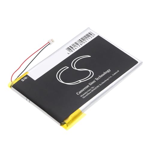 TECHTEK Batería 750mAh Compatible con [Sony] NW S710, NWZ S600, NWZ S600F, NWZ S610, NWZ S615, NWZ S615F, NWZ S616, NWZ S616F, NWZ S618, NWZ S618FBLK, NWZ S638FRED, NWZ S716FRNC, NWZ S716FSNC Sus FB