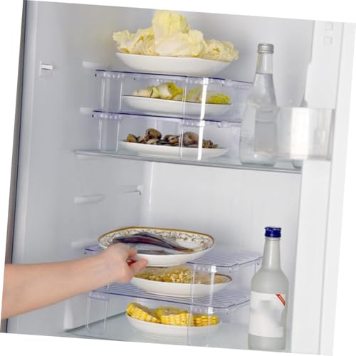 Étagère de réfrigérateur transparente et support empilable pour aliments sains - 7
