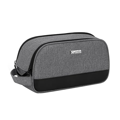 CURMIO Travel Carrying Bag Compatible for ResMed AirMini CPAP Machine and Accessories Small Travel CPAP Equipment and Supplies Organizer Case Gray Bag Only