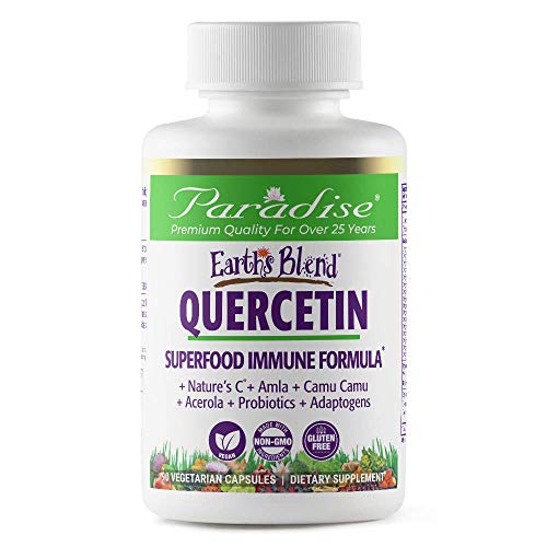 Paradise Herbs - Earth Blend Quercetin - Superfood Immune Formula + Nature