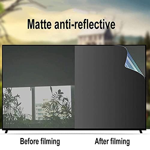 TYRHMY Anti Glare Screen Protector for 43 Inches TV, Matte Film Anti Blue Light Protectors Relieve Screen Filter Relieve Eye Fatigue for LCD, LED, OLED & QLED 4K HDTV - Thumbnail 7