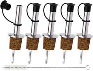 Incutex 5X Flaschenausgießer mit Reinigungsbürste