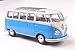 Solido 1:18 Scale Volkswagen T1 21 Windows Baby Blue/White 1962 Diecast Model Car S1813401