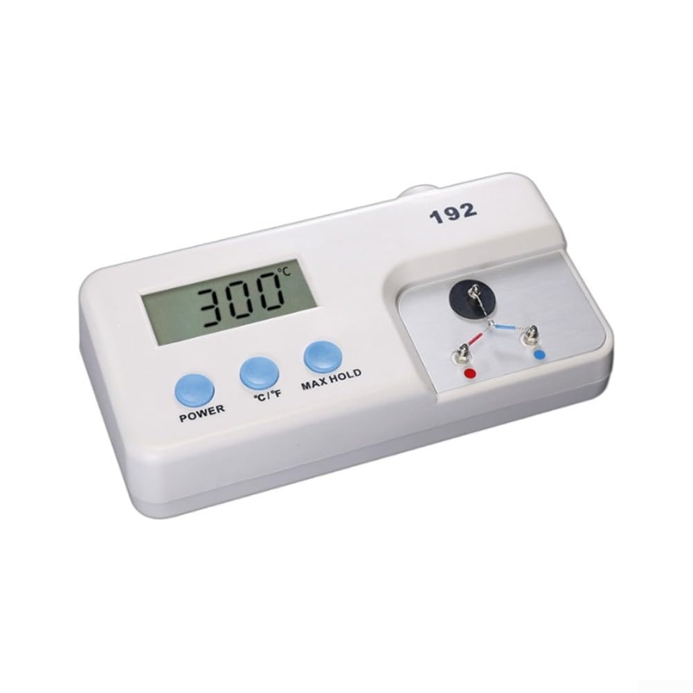 Termómetro de la extremidad del soldador con el sensor llevado K-Type de la exhibición para la prueba eléctrica de la temperatura de la soldadura y el trabajo