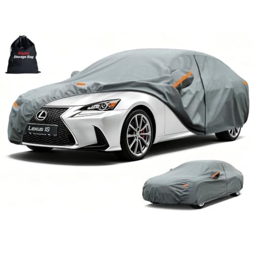 Kayme Waterproof Heavy Duty Car Cover Custom Fit Lexus is IS300 IS250 IS350