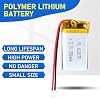 350mAh 602035 Rechargeable Lithium Polymer Battery Pack,3.7V Lipo Battery with JST PH2.0mm Connector for Electronic Device