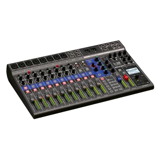 Zoom L-12 LiveTrak - Digital Mixer and Recorder
