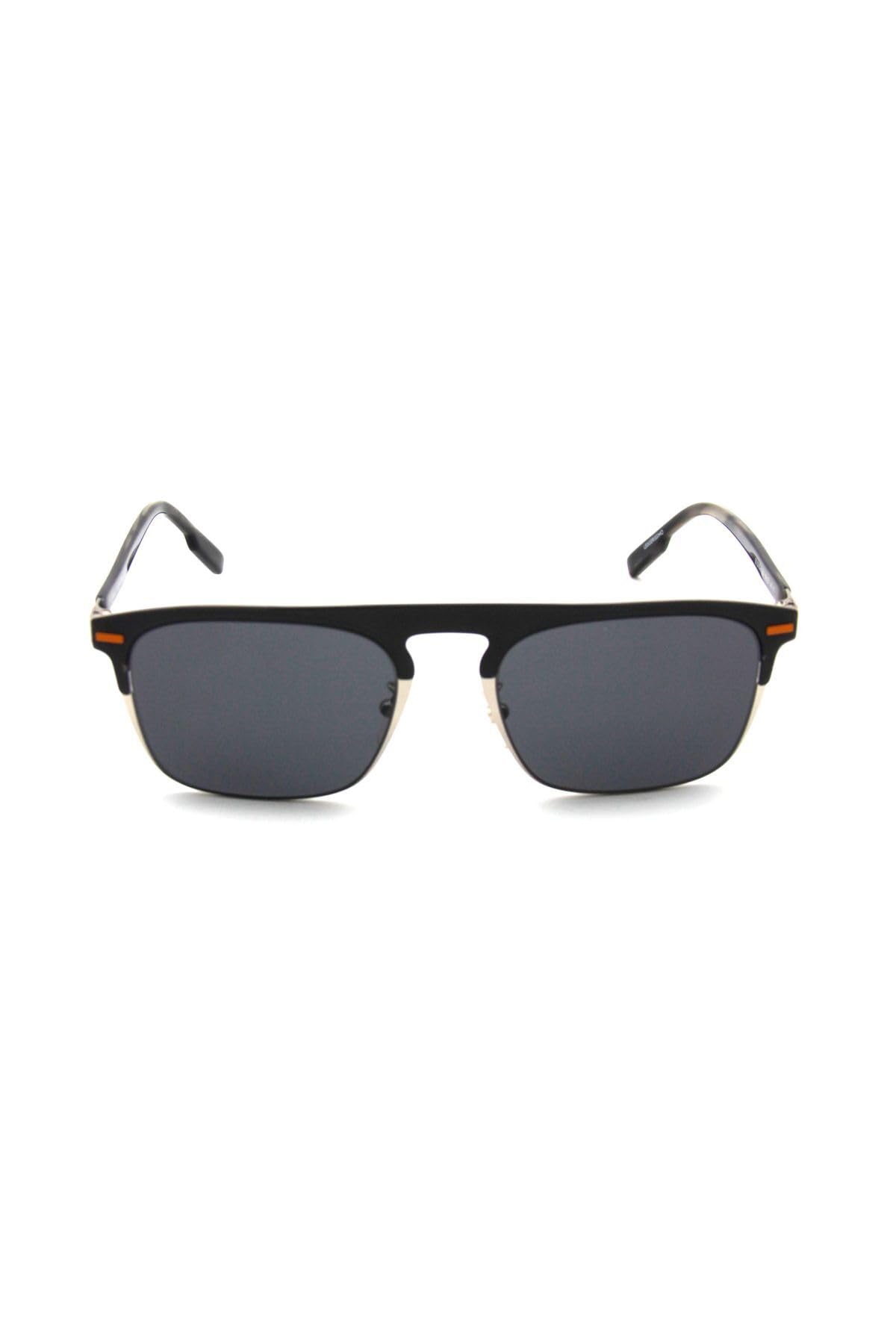 Zegna EZ0216-H 20A Sonnenbrille, Unisex, Erwachsene, mehrfarbig (mehrfarbig), Einheitsgröße