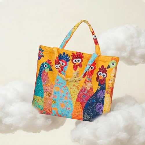 Bolsos tote acolchados para mujer, bolsa de hombro grande con estampado único, estilo vintage hobo para compras miniatura 6