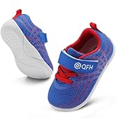 QFH Toddler Sneakers for Boys Girls Lightweight Breathable Casual Shoes Non-Slip Baby Walking Run...