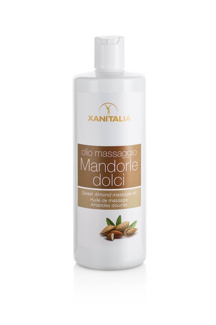 Xanitalia olio da massaggio alla mandorla dolce 500 ML