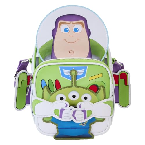 Image of Loungefly Pixar: Toy Story - Buzz Lightyear Crossbuddy, Amazon Exclusive