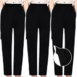 Blosssound 3 Pack Men's Chef Cargo Pants Classic...