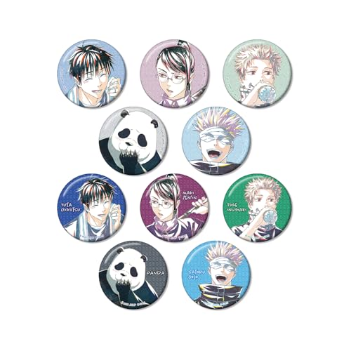 呪術廻戦 トレーディング グリッター缶バッジ