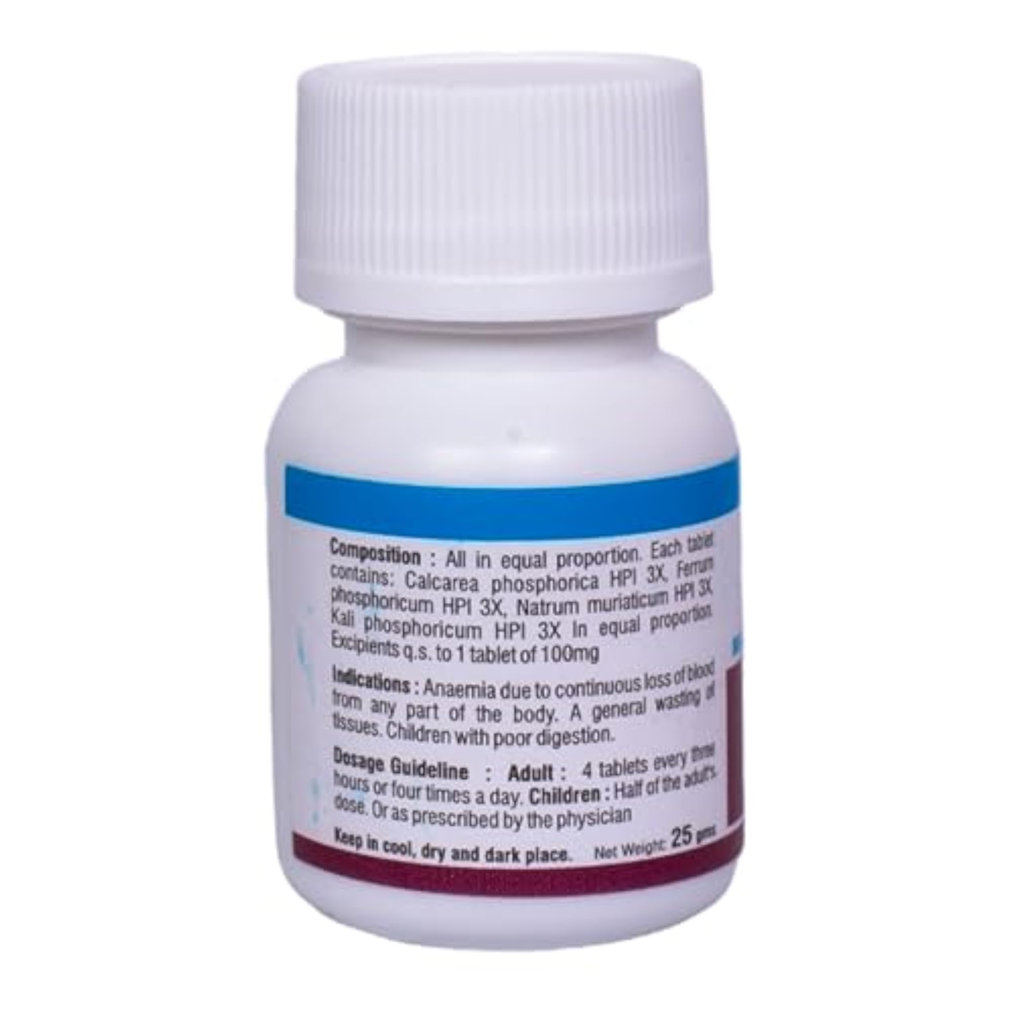 Homeopathic Anaemia Tablets, Pack of 4