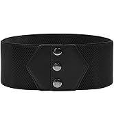 Grace Karin Ceinture Large Élastique - 10cm - Fermeture Bouton
