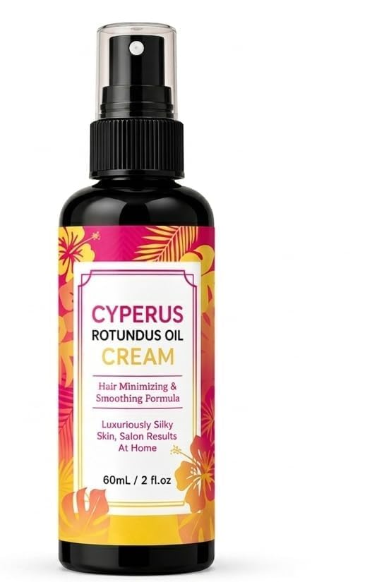 Cyperus Rotundus Oil Hair Minimizing & Smoothing Cream for Women & Men | Helps Reduce Appearance of Unwanted Hair | Moisturizes & Smoothens Skin | Luxuriously Silky Feel | 60ml-image-26