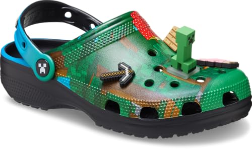 Crocs Unisex-Adult Classic Minecraft Clogs