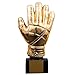 Produktbild LH SHOP Kunsttrophäe, Goldhandschuh-Trophäenmodell, Torwarttrophäe, Andenken-Feriengeschenk der Trophäe (Color : Copper, Size : 24cm)