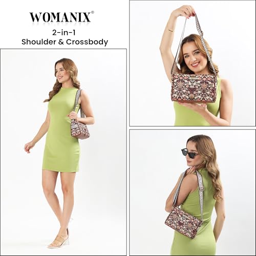 Image of Womanix Crossbody Sling Bag for daily use, shoulder sling Bag with Ajustable Strap, Small Trendy Sling Crossbody Bag, party sling, casual, travell