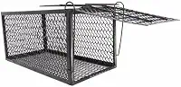 Ratoeira Armadilha Pega Rato Gaiola Grande Com Mola Roedores Captura Eficiente Para Controle De Pragas Em Ambientes Internos E Externos Com Design Seguro E Reutilizável Para Pequenos Roedores