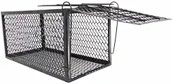 Ratoeira Armadilha Pega Rato Gaiola Grande Com Mola Roedores Captura Eficiente Para Controle De Pragas Em Ambientes Internos E Externos Com Design Seguro E Reutilizável Para Pequenos Roedores