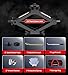 Scissor Jack for Car, 2.5 Ton Car Jack Kit for Tesla Model 3/Y/S/X, 2 in 1 Universal Tire Changing Kit with 2 Jack Pads & 2 Wrenches for Sedan, SUV, MPV