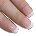 Bling Art False Nails White French Manicurette Large 24 Full Cover Medium Tips