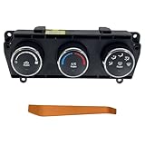 55111168AI HVAC A/C Heater Climate Control Module Compatible with 2011 2012 2013 Jeep Wrangler Air Conditioning and Heater Control Switch with Rear Defroster