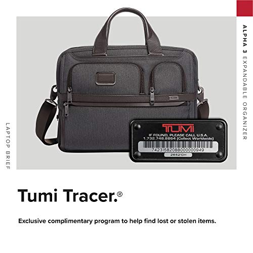 tumi expandable organizer computer brief