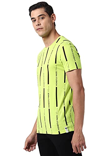 Image of Peter England Men's Cotton Slim Fit T-Shirt
