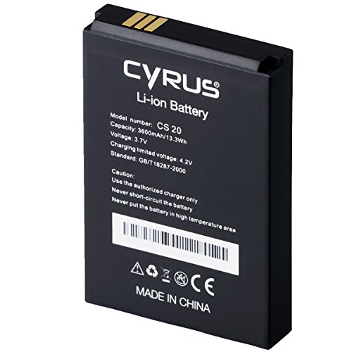 Cyrus Batteria Ricaricabile per Cs20
