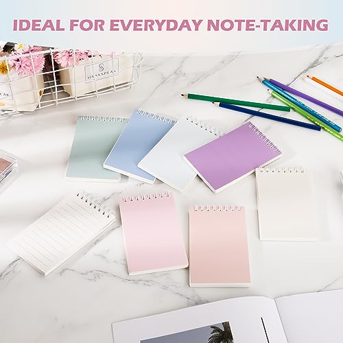 Image of Ddaowanx Small Notebooks,3x5 Pocket Spiral Notepads With Lined Pages - The Perfect Little Mini Notebook to Stay Organized and Boost Productivity at Work or School (16, Delight Colors)