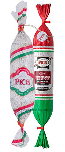 PICK Orig. ungarische Salami - 1stk.Tourist & 1stk.Paprika Salami 400g Cover