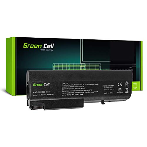 Green Cellu00ae Extended Serie TD06 TD09 Batería para HP EliteBook 6930p 8440p 8440w ProBook 6450b 6540b 6550b 6555b Compaq 6530b 6730b 6735b Ordenador (9 Celdas 6600mAh 10.8V Negro)