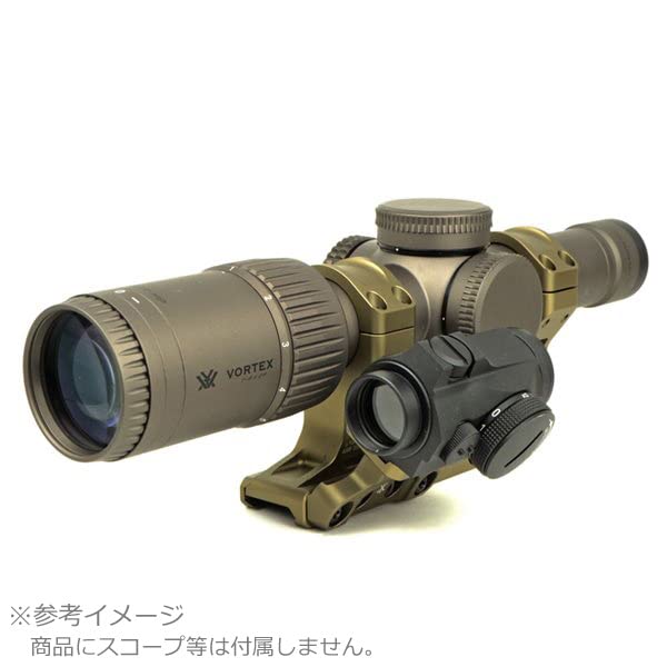 実物 スコープ用 マウント Amazon | Z&Z UNタイプ LPVO スコープマウント ＆ 専用