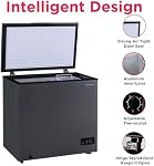 Frigidaire Un congélateur à poitrine profonde, 7 Cu. Ft. Capacité, Granita robuste conception-réglable Thermostat-remorque enduit de vinyle panier-défrouille facile