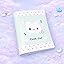 Amazon.co.jp: Cute Book Sticker Notebook, Sticker Notebook, Cute Filled ...