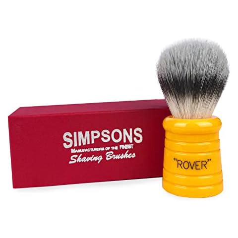 Alexander Simpson Rover Limited Edition faux Best Sovereign Synthetic Fibre Shaving Brush, Simpsons Shaving Brush (Sovereign) Cover