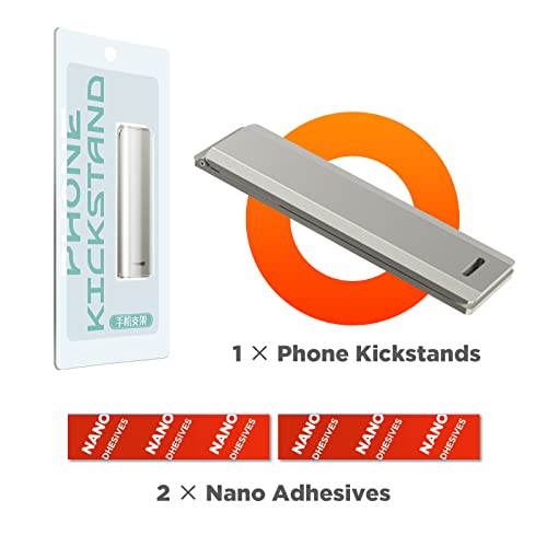 Iokmax Phone Kickstand Adjustable Angle Vertical And Horizontal Stand,Slim Foldable Phone Kickstand For Iphone 14/14 Plus/14 Pro/14 Pro Max, Iphone 13/12 Series, Samsung Galaxy S22/S21 Series #TOP6