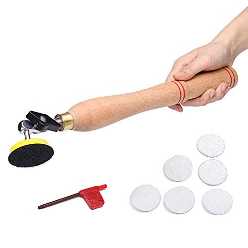 Herramienta de Lijado para Torno de Madera con Disco